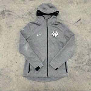 NBA Nike Washington Wizards On Court Showtime Flex Full Zip Hoodie Medium